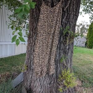 Aerie‎ leopard print maxi dress